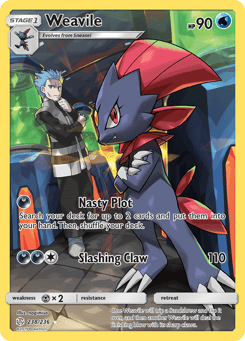Weavile 238/236, Cosmic Eclipse