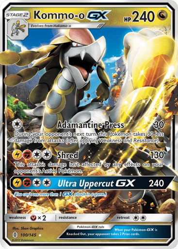 Kommo-o-GX 100/145 from Guardians Rising