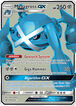 Metagross-GX 139/145, Guardians Rising