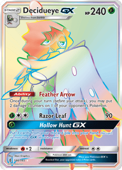 Decidueye-GX 146/145, Guardians Rising