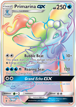 Primarina-GX 149/145, Guardians Rising
