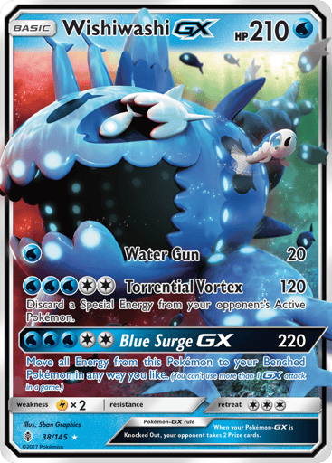 Wishiwashi-GX 38/145 from Guardians Rising