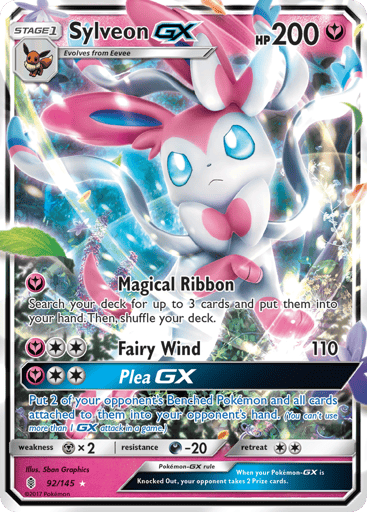 Sylveon-GX 92/145 from Guardians Rising