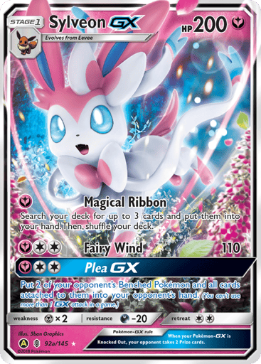 Sylveon-GX 92a from Guardians Rising