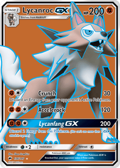 Lycanroc-GX 136/147, Burning Shadows