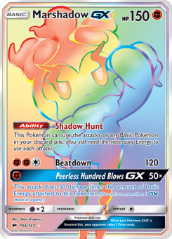 Marshadow-GX 156/147, Burning Shadows