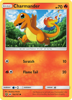 Charmander 18a, Burning Shadows
