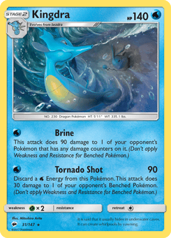 Kingdra 31/147, Burning Shadows