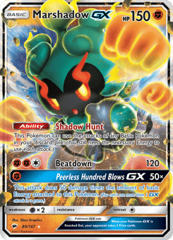 Marshadow-GX 80/147, Burning Shadows