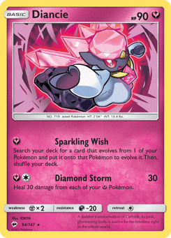 Diancie 94/147, Burning Shadows