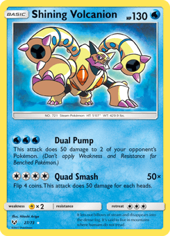 Shining Volcanion 27/73, Shining Legends
