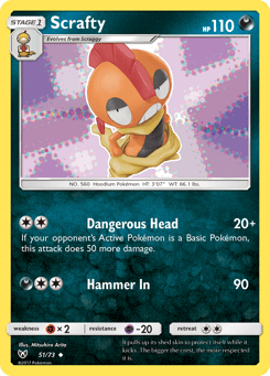 Scrafty 51/73, Shining Legends