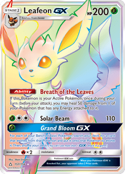 Leafeon-GX 157/156, Ultra Prism