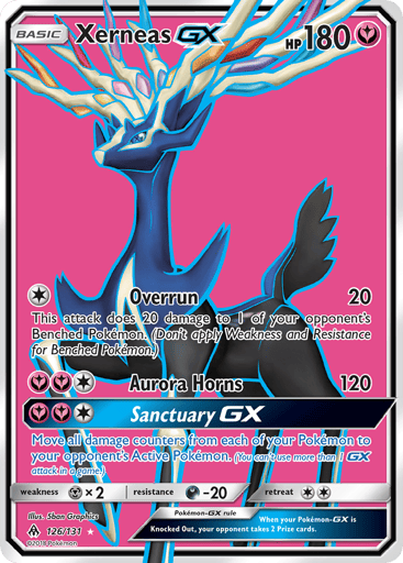 Xerneas-GX 126/131 from Forbidden Light