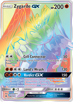 Zygarde-GX 136/131, Forbidden Light