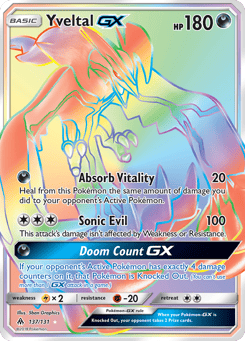 Yveltal-GX 137/131, Forbidden Light