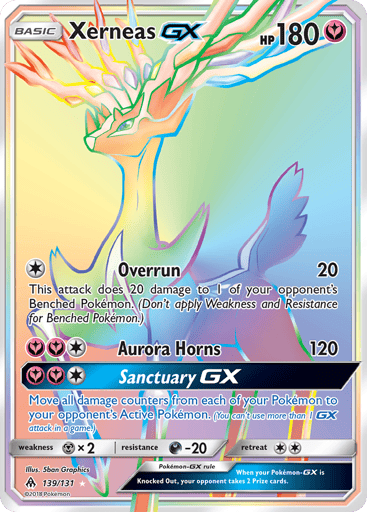 Xerneas-GX 139/131 from Forbidden Light