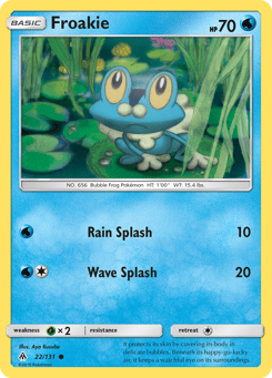 Froakie 22/131, Forbidden Light