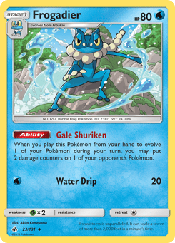 Frogadier 23/131, Forbidden Light