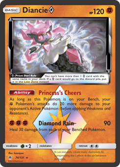 Diancie ◇ 74/131, Forbidden Light