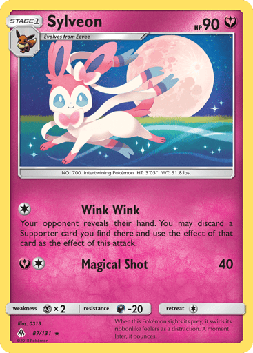 Sylveon 87/131 from Forbidden Light