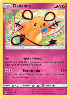 Dedenne 88/131, Forbidden Light