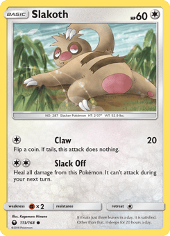 Slakoth 113/168, Celestial Storm