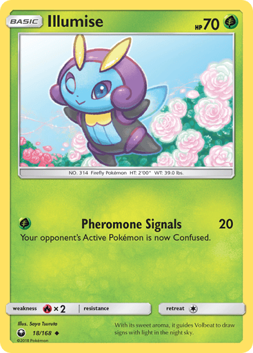 Illumise 18/168 from Celestial Storm