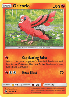 Oricorio 30/168, Celestial Storm