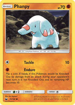 Phanpy 72/168, Celestial Storm