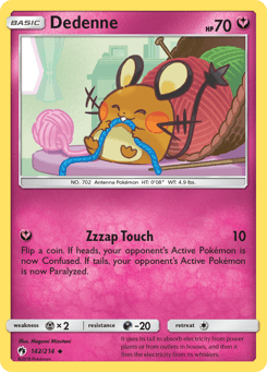 Dedenne 142/214, Lost Thunder