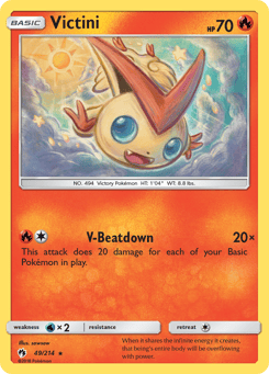 Victini 49/214, Lost Thunder