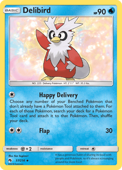 Delibird 57/214, Lost Thunder