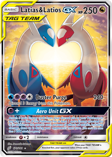 Latias & Latios-GX 170/181 from Team Up