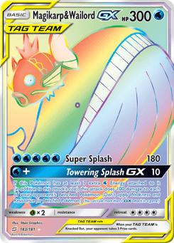 Magikarp & Wailord-GX 183/181, Team Up