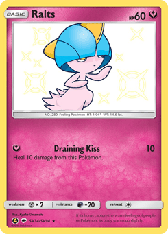 Ralts SV34, Hidden Fates Shiny Vault