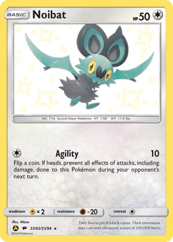 Noibat SV43, Hidden Fates Shiny Vault
