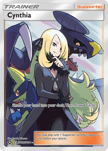 Cynthia SV82 from Hidden Fates Shiny Vault