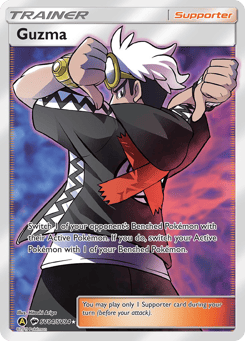 Guzma SV84 Hidden Fates Shiny Vault