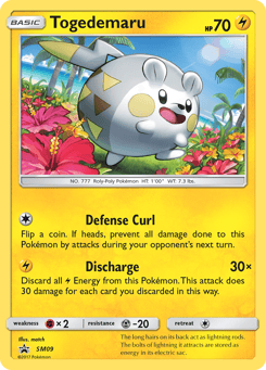 Togedemaru SM09, SM Black Star Promos