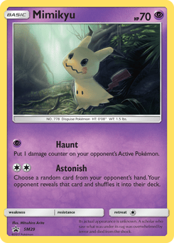 Mimikyu SM29, SM Black Star Promos