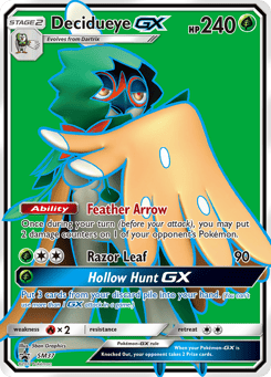 Decidueye-GX SM37, SM Black Star Promos