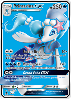 Primarina-GX SM39, SM Black Star Promos