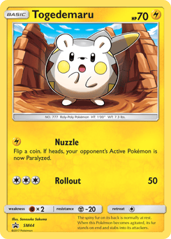 Togedemaru SM44, SM Black Star Promos