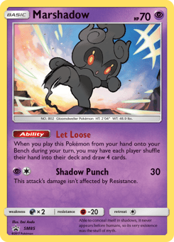 Marshadow SM85, SM Black Star Promos