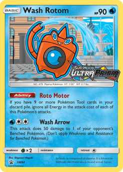 Wash Rotom SM94, SM Black Star Promos