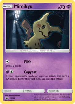 Mimikyu SM99, SM Black Star Promos