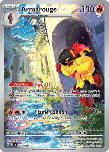 Armarouge 203/198 from Scarlet & Violet