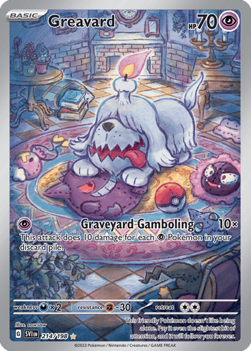 Greavard 214/198 from Scarlet & Violet
