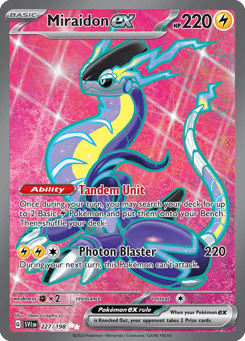Miraidon ex 227/198, Scarlet & Violet